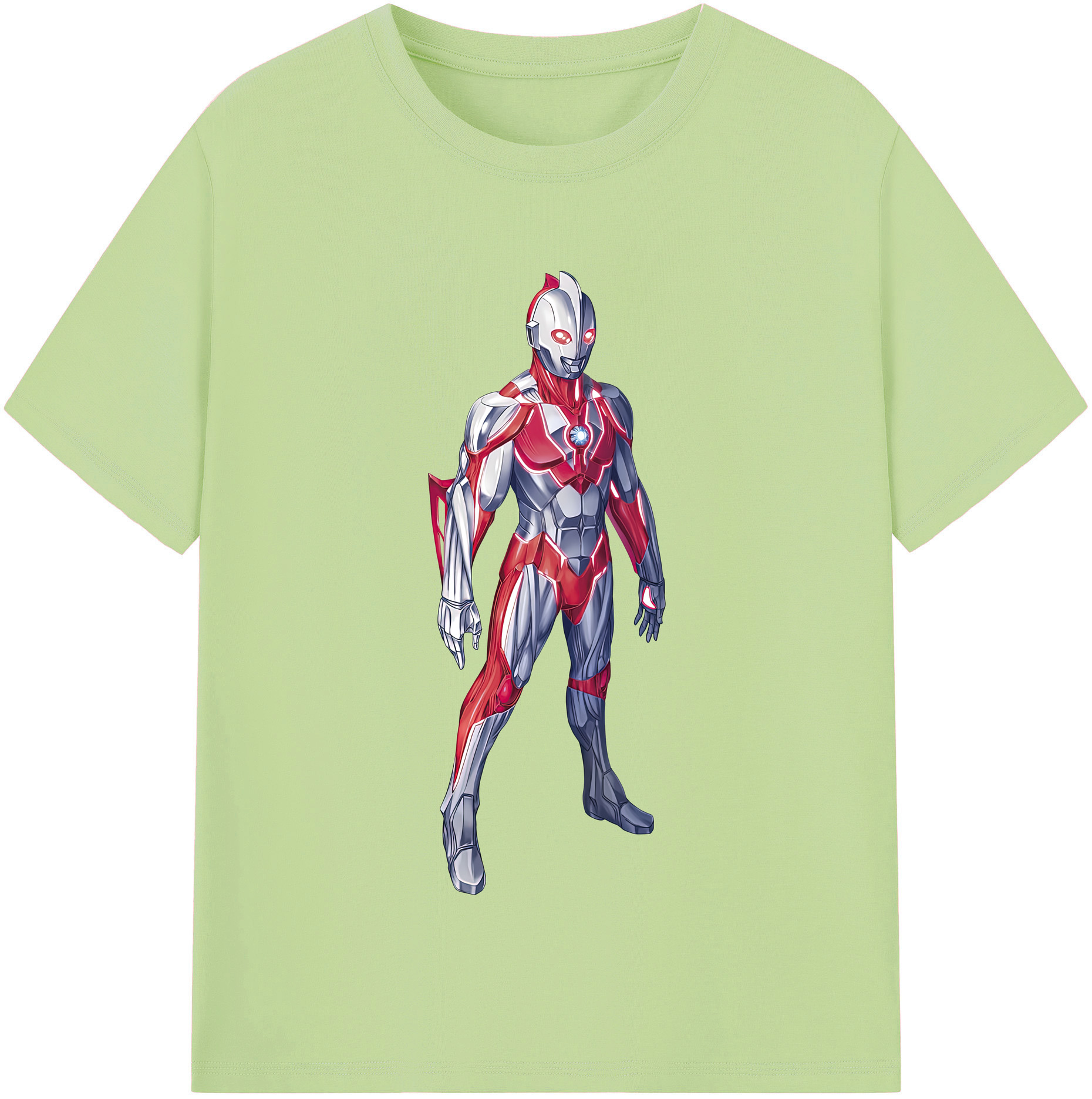 （画像用） ウルトラマン Ultraman 綿100％半袖Tシャツ（フロントプリント）